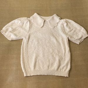 Universal threads collard knit top